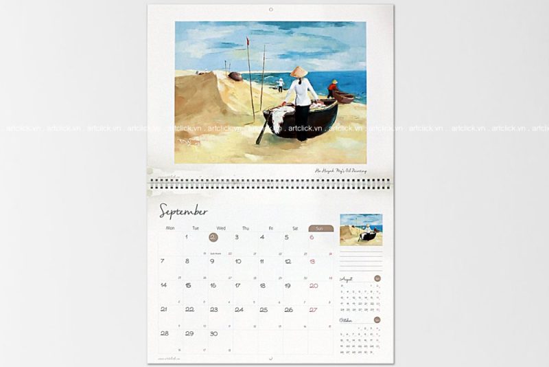 Lich Treo Tuong Doanh Nghiep Lo Xo Giua Artclick Artprint (2)