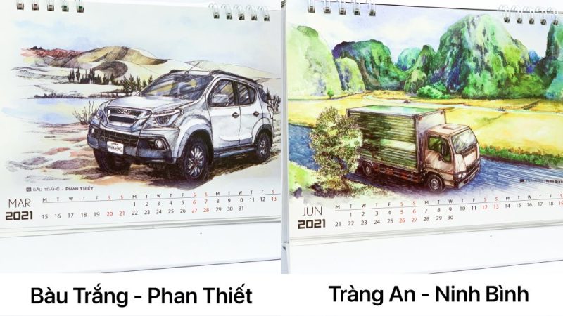 Bo Lich Ban Lich Tuong Doc Quyen Isuzu Xe Isuzu Cung Doi Song Nguoi Viet Artclick 1.5