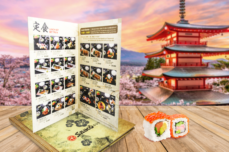 Cac Loai In Menu Quan An Pho Bien Hien Nay Artclick 2