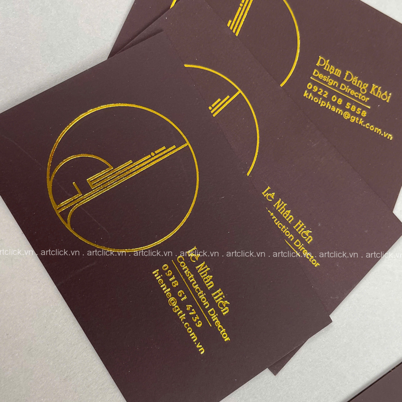 card visit cá nhân