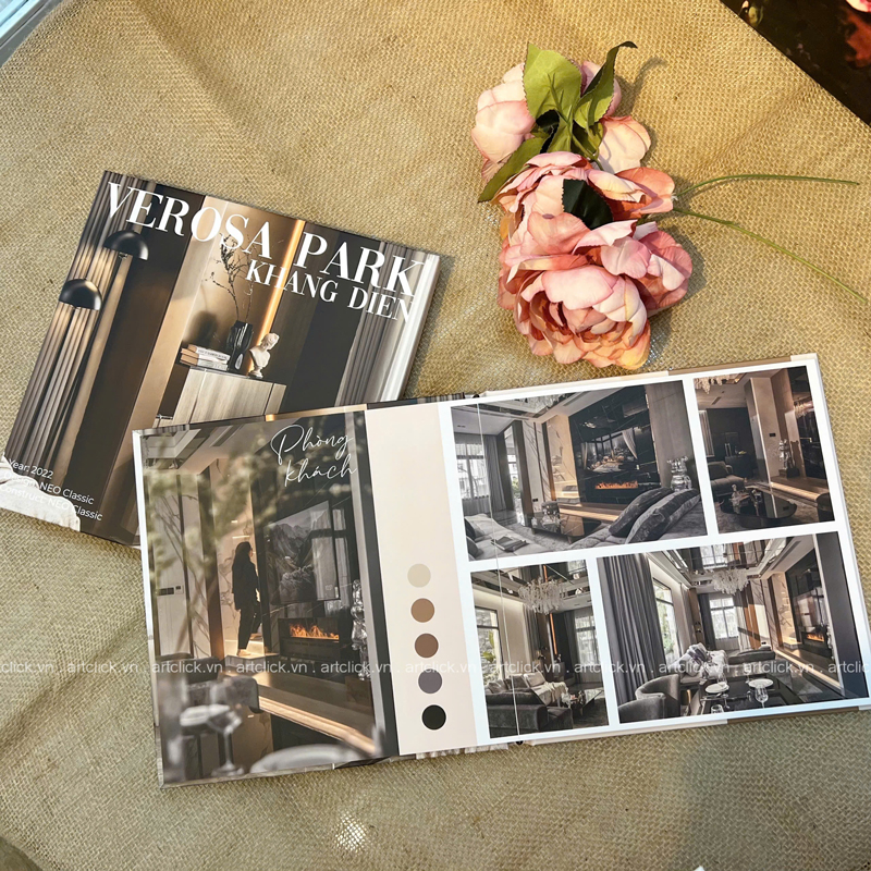 thi?t k? in ?n catalogue