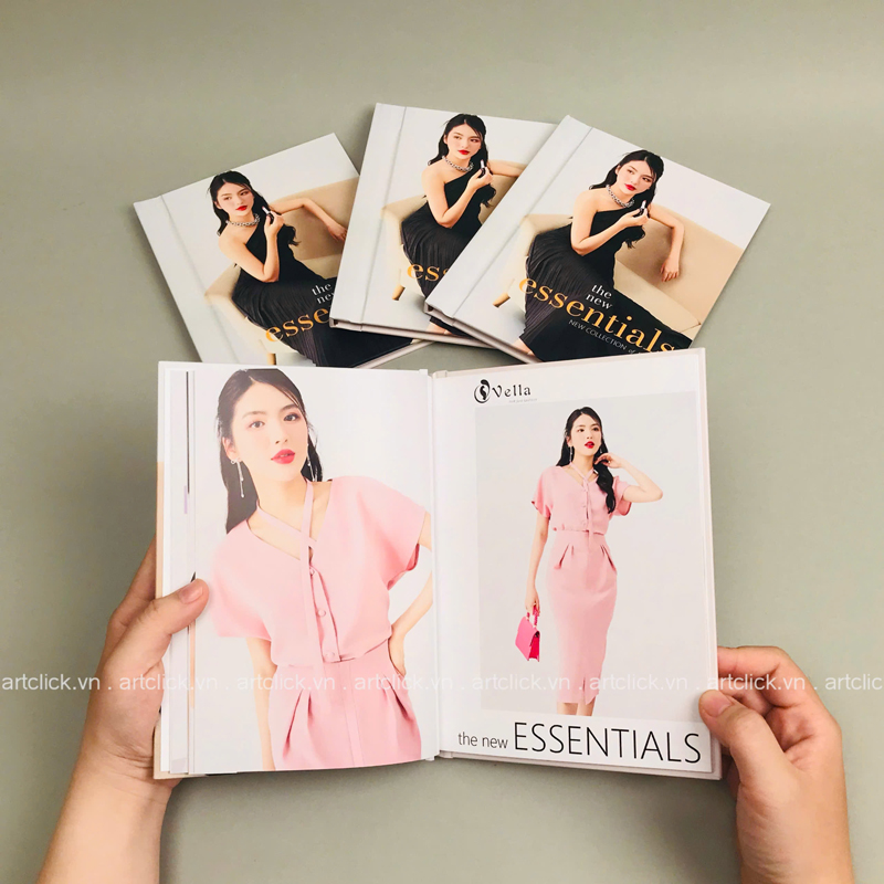 thiết kế và in ấn catalogue