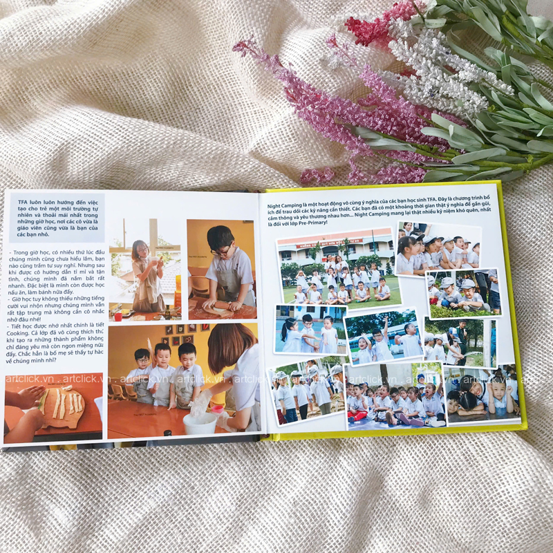 kỷ yếu trung tâm tiếng anh