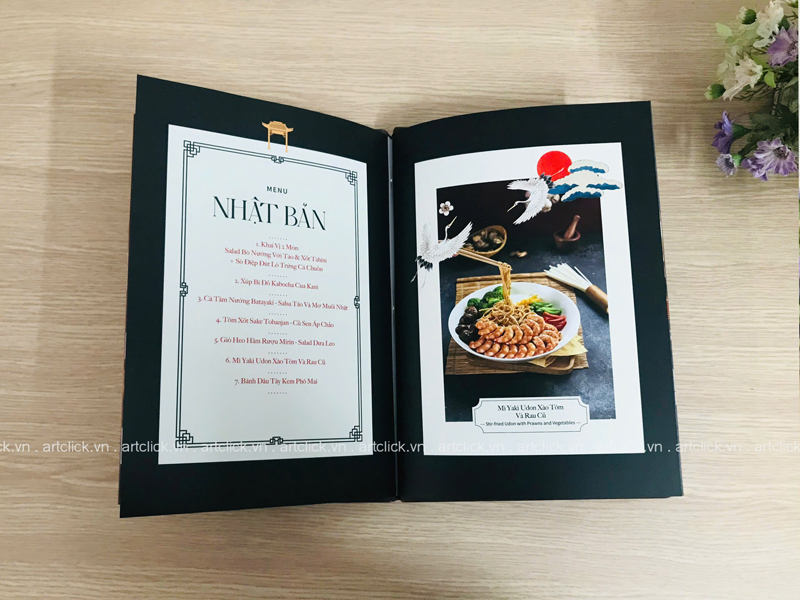 menu món ?n nhà hàng