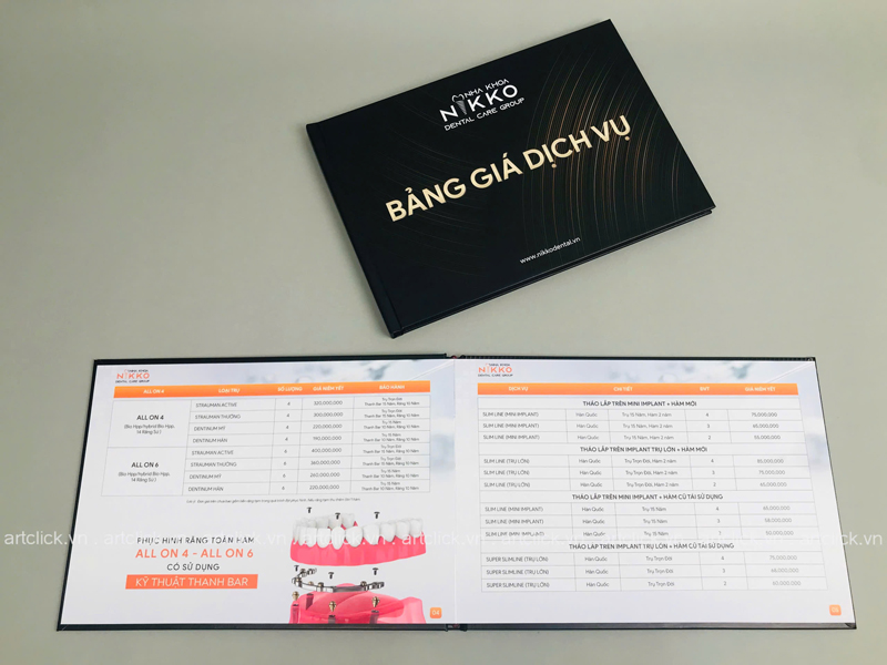 photobook bảng giá dịch vụ