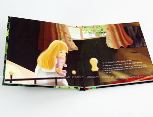 H??ng d?n ?ng d?ng ép kim cho bìa ?? án minh h?a sách