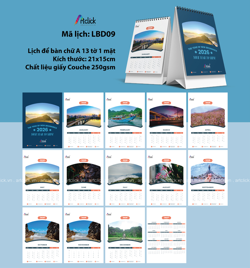 lịch doanh nghiệp