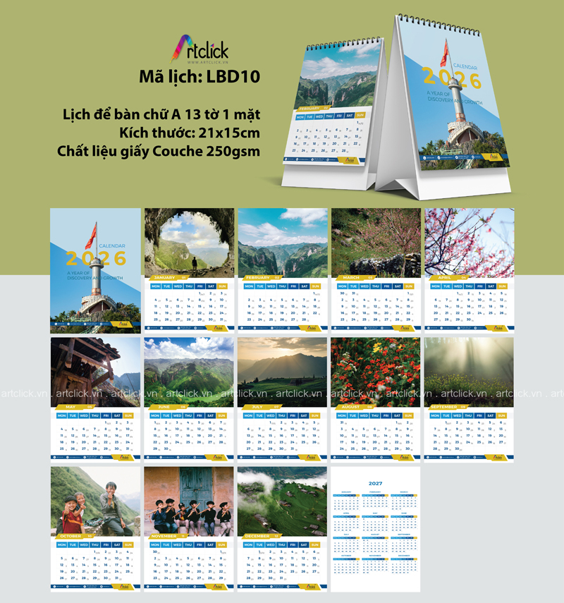 lịch doanh nghiệp