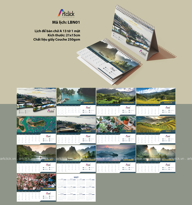 lịch doanh nghiệp