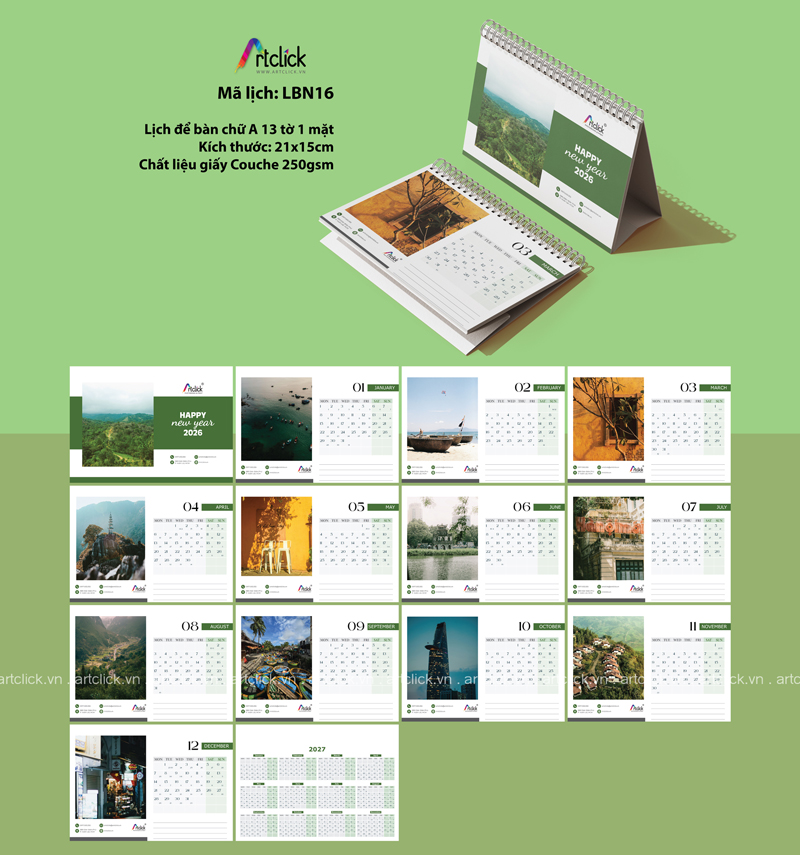 lịch doanh nghiệp