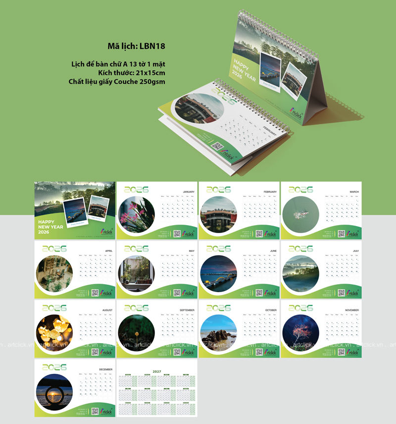 lịch doanh nghiệp