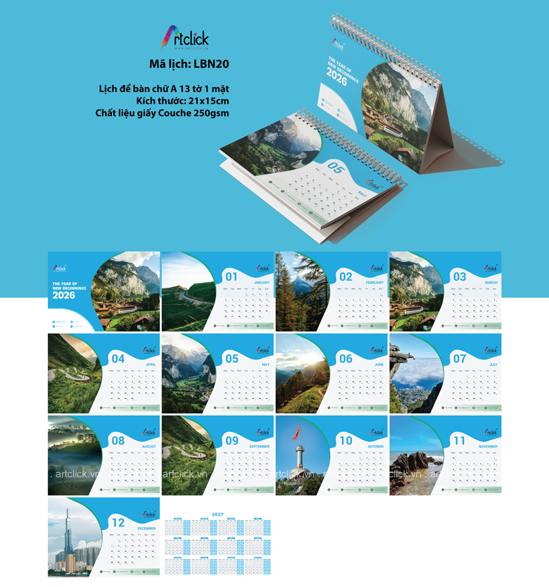 lịch doanh nghiệp