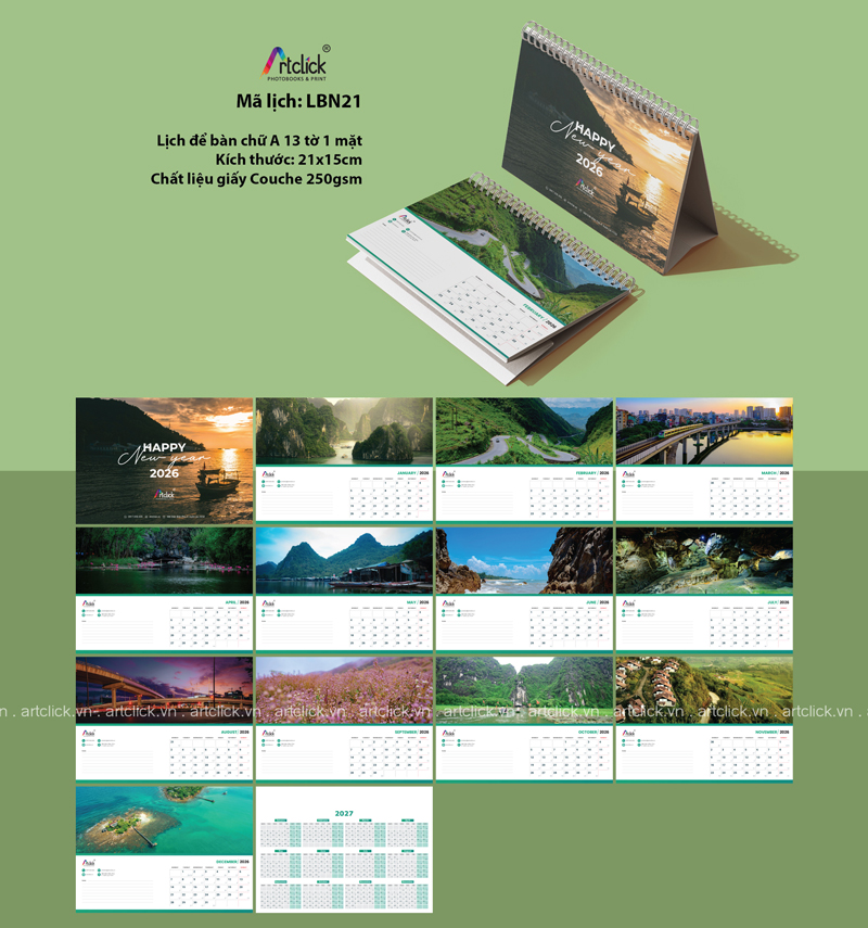 lịch doanh nghiệp