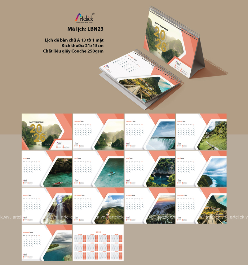 lịch doanh nghiệp