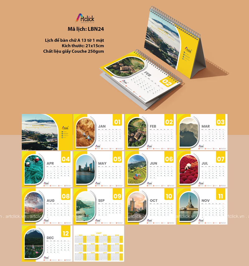 lịch doanh nghiệp