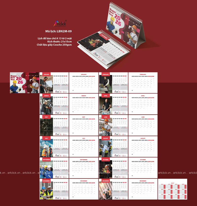 lịch doanh nghiệp