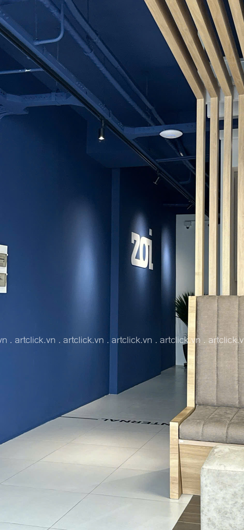 thi công dán tường