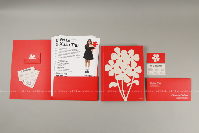 bộ nhận diện thương hiệu bao gồm