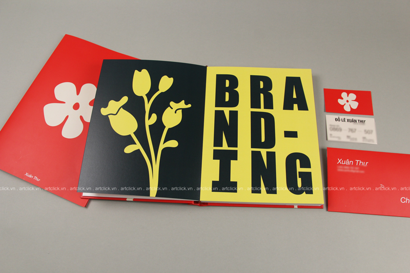 bộ nhận diện thương hiệu bao gồm