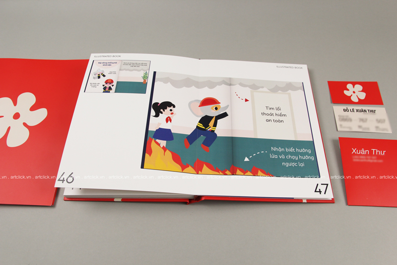 bộ nhận diện thương hiệu bao gồm