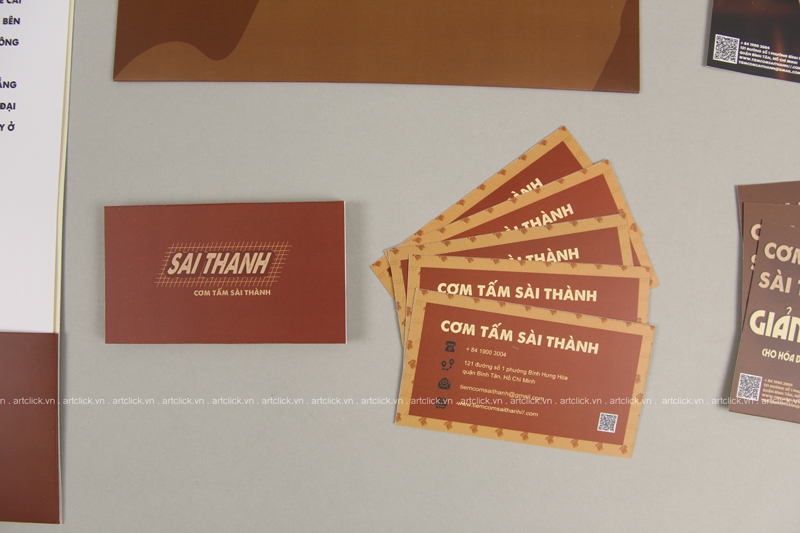 bộ nhận diện thương hiệu nhà hàng