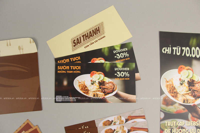 bộ nhận diện thương hiệu nhà hàng