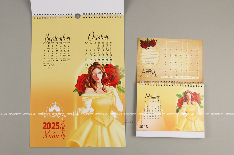 địa chỉ in lịch để bàn