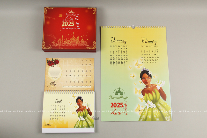 địa chỉ in lịch để bàn