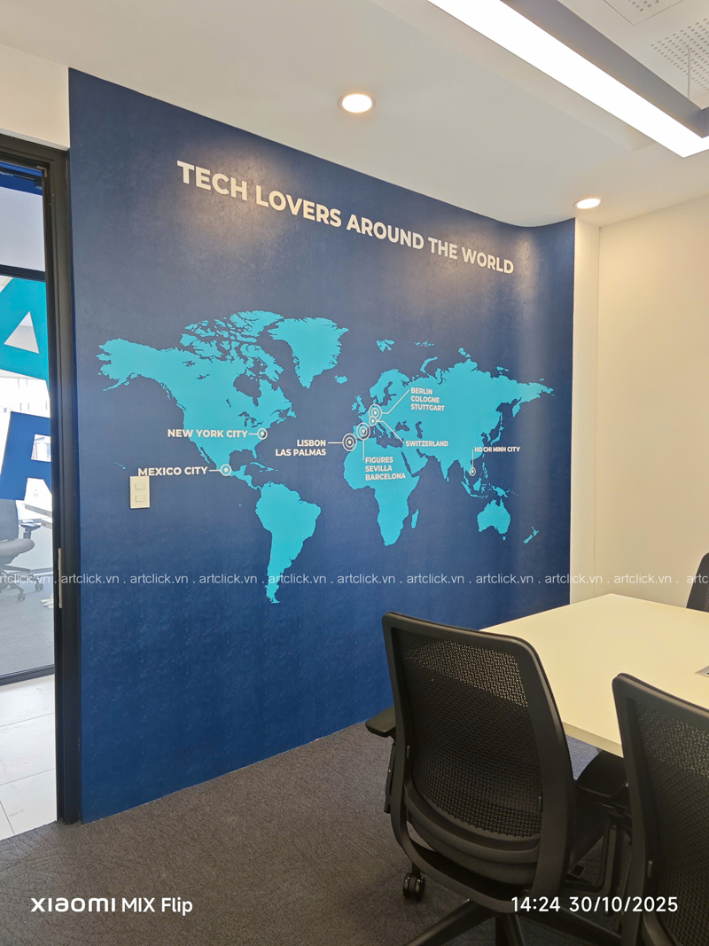 dịch vụ dán tường