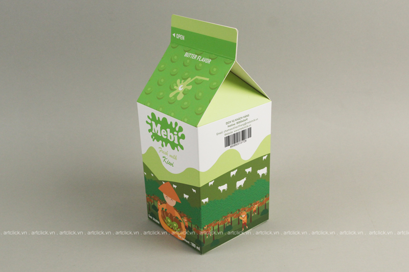 thiết kế bao bì hộp sữa