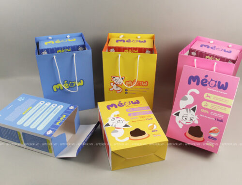 In Trên Bao Bì Đồ Án Tốt Nghiệp: Nhận Từ 1 Bộ